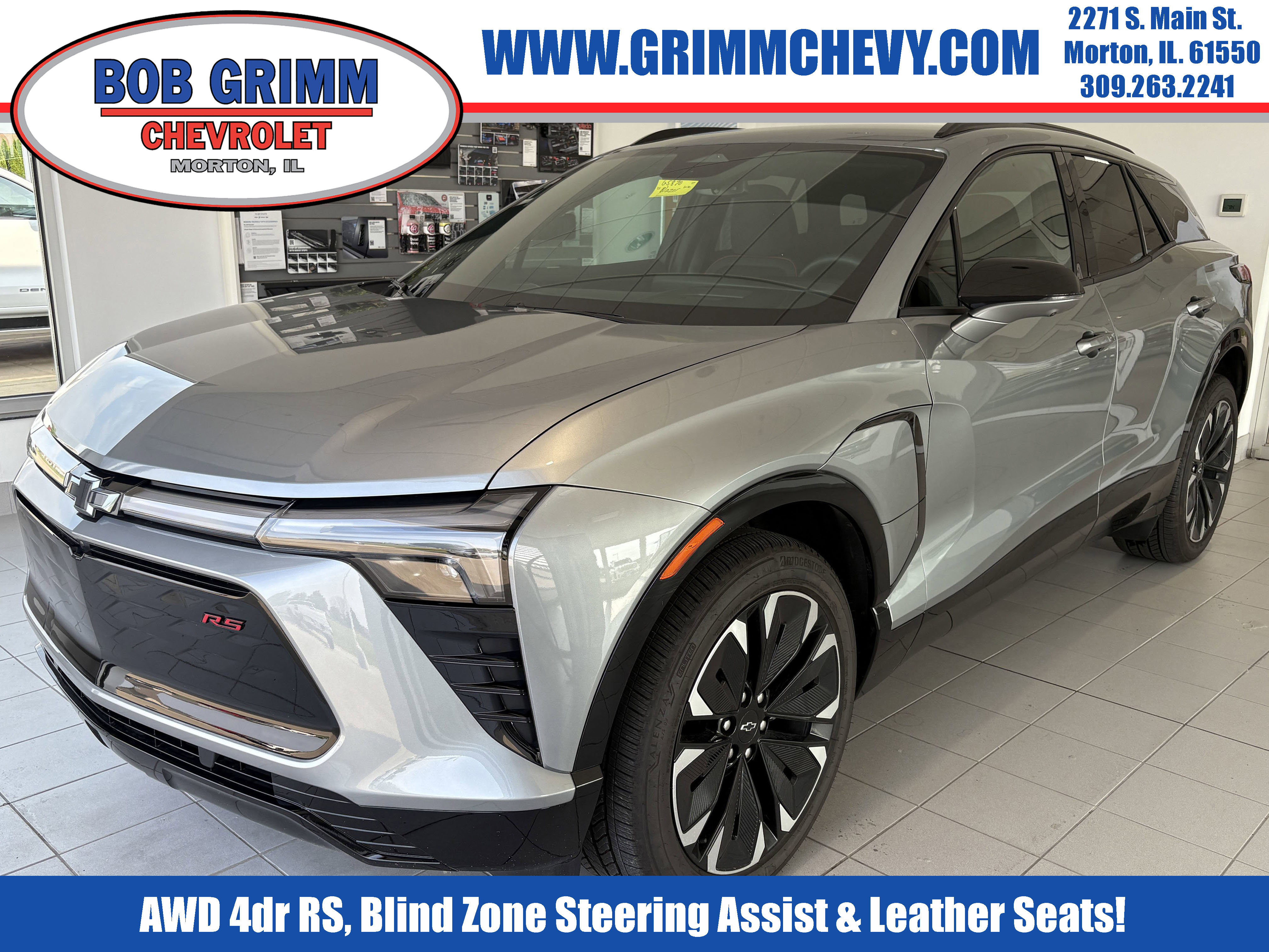 Used 2025 Chevrolet Blazer EV RS image 1