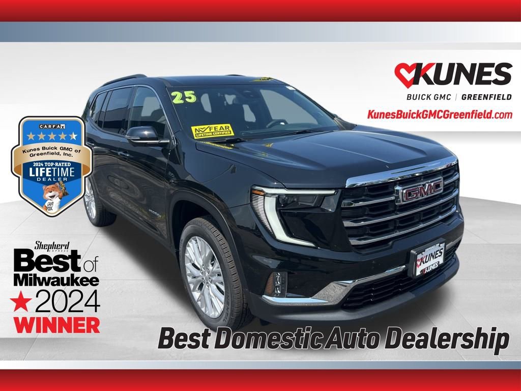 New 2025 GMC Acadia Elevation w/ Elevation Premium Package