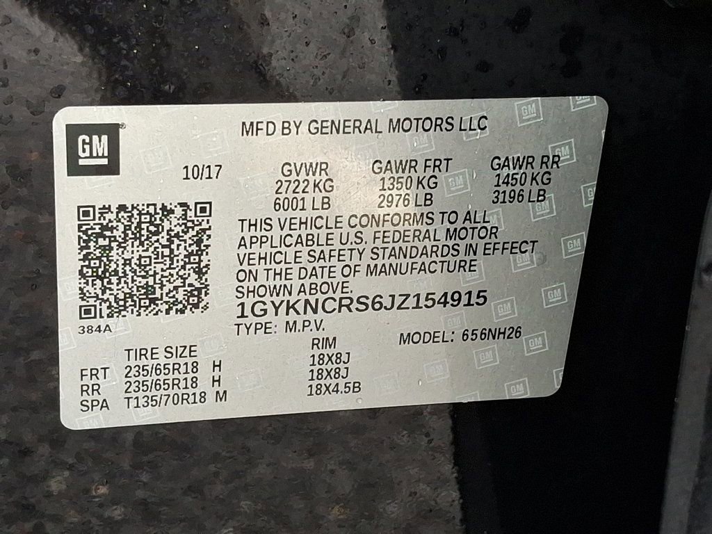 Used 2018 Cadillac XT5 Luxury w/ Driver Awareness Package image 32