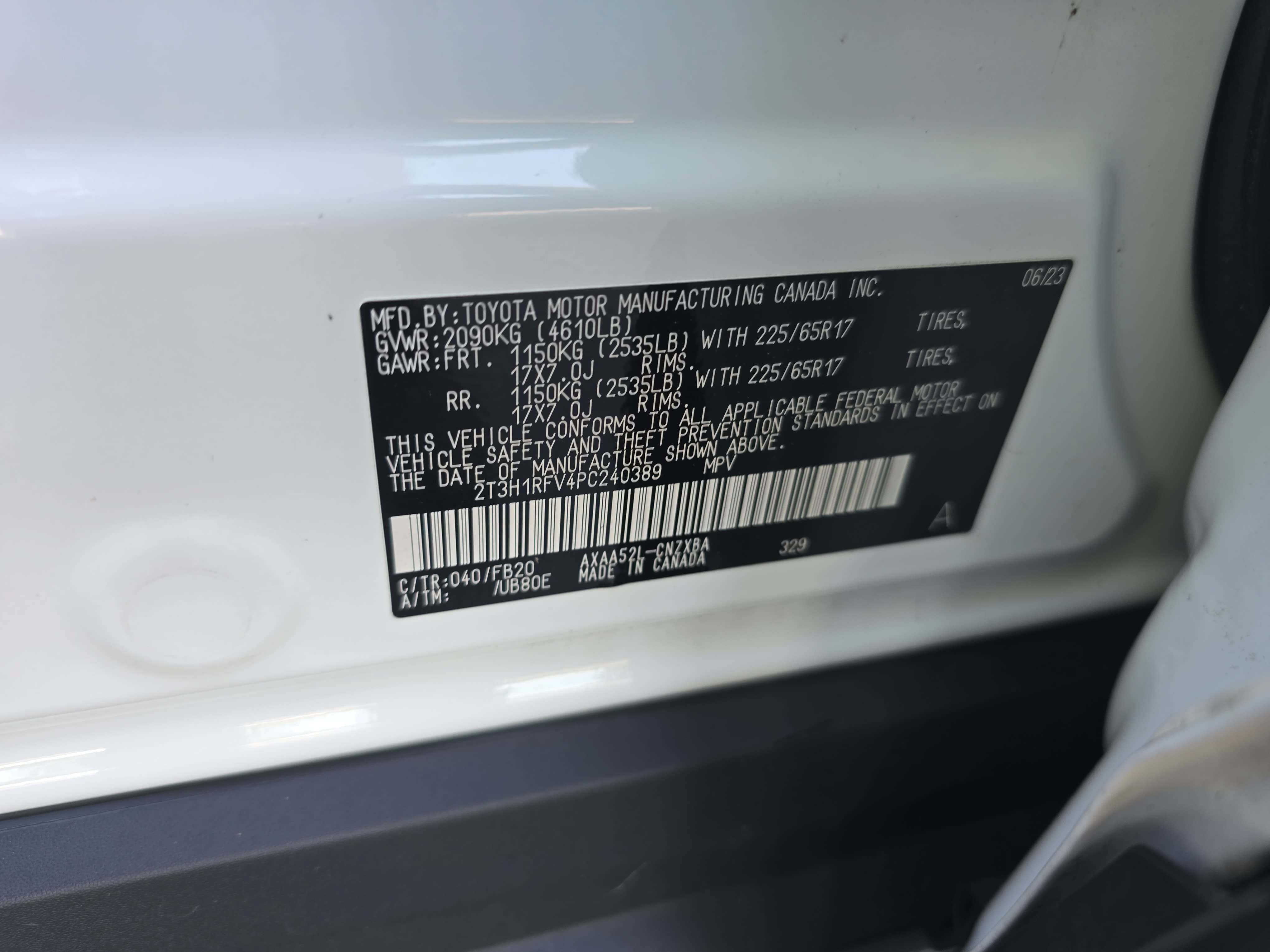 Certified 2023 Toyota RAV4 LE FWD image 35
