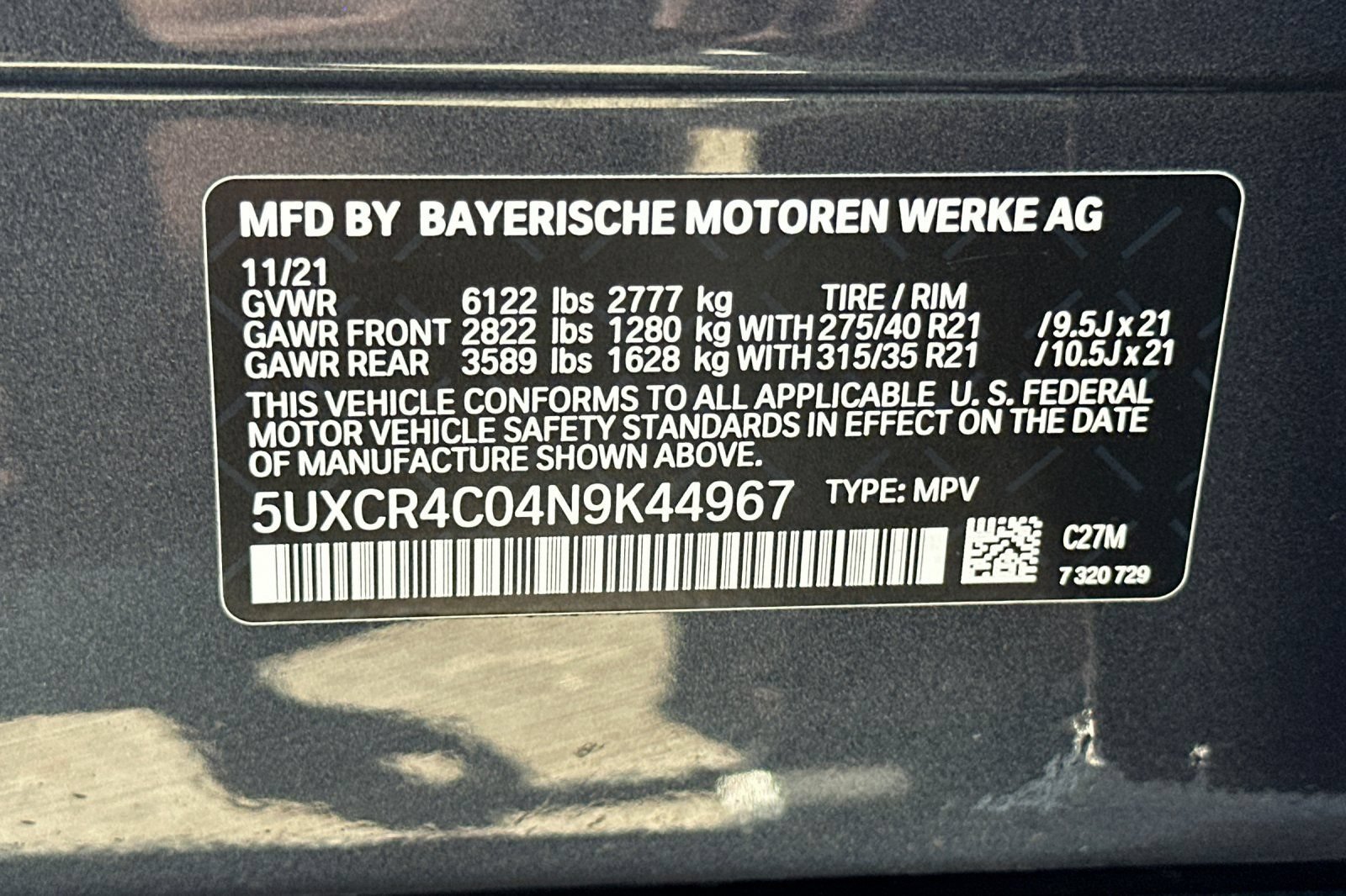 Used 2022 BMW X5 sDrive40i w/ Parking Assistance Package RWD image 30