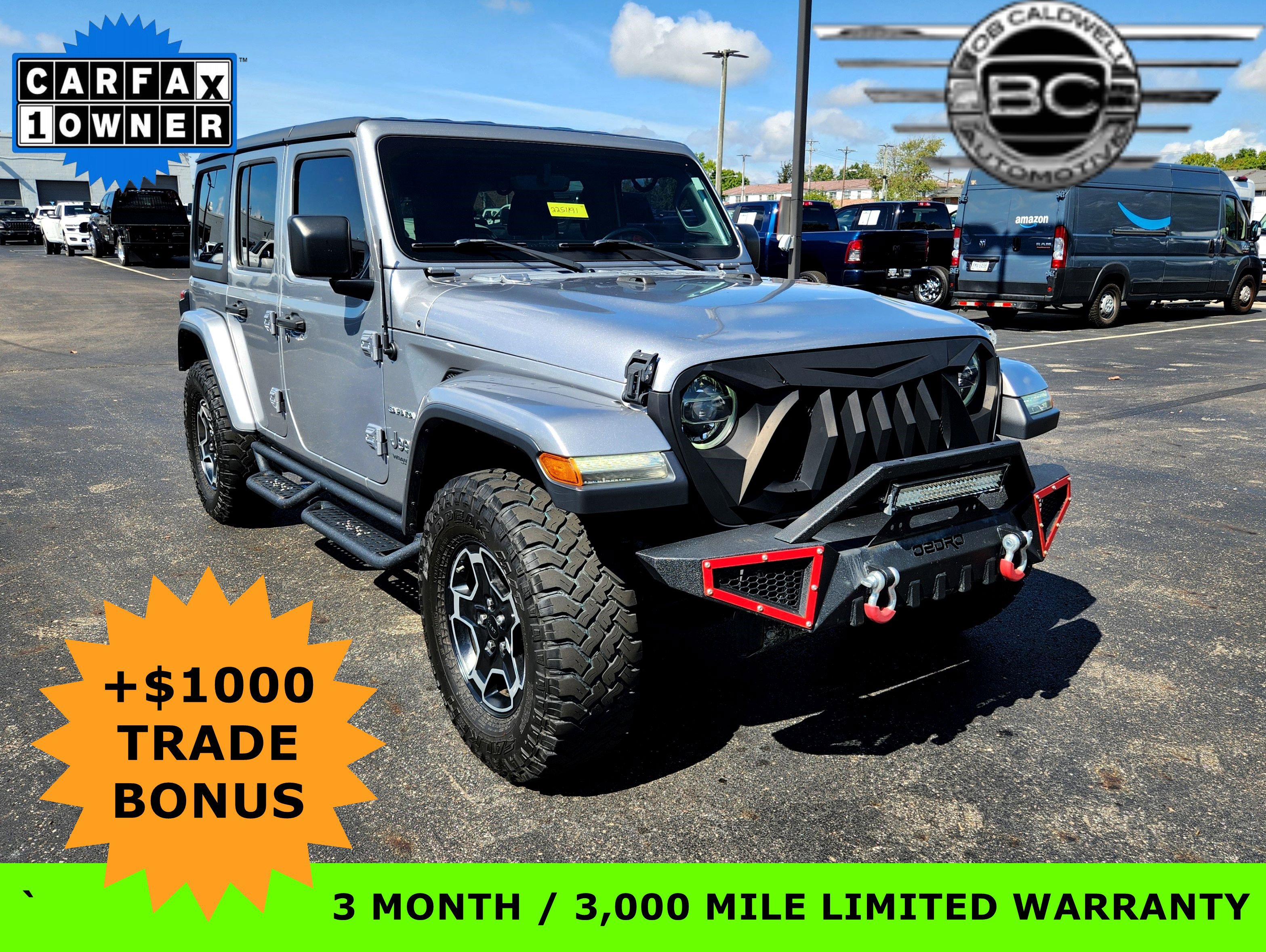 Used 2018 Jeep Wrangler Unlimited Sahara image 1