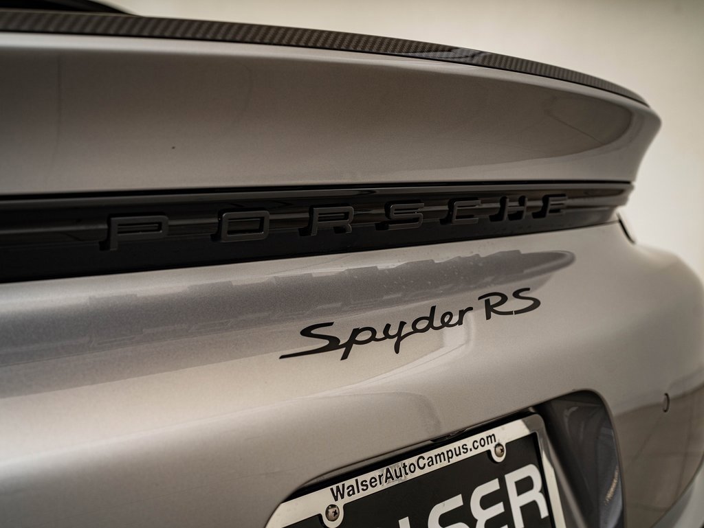 Certified 2025 Porsche 718 Boxster Spyder RS image 31