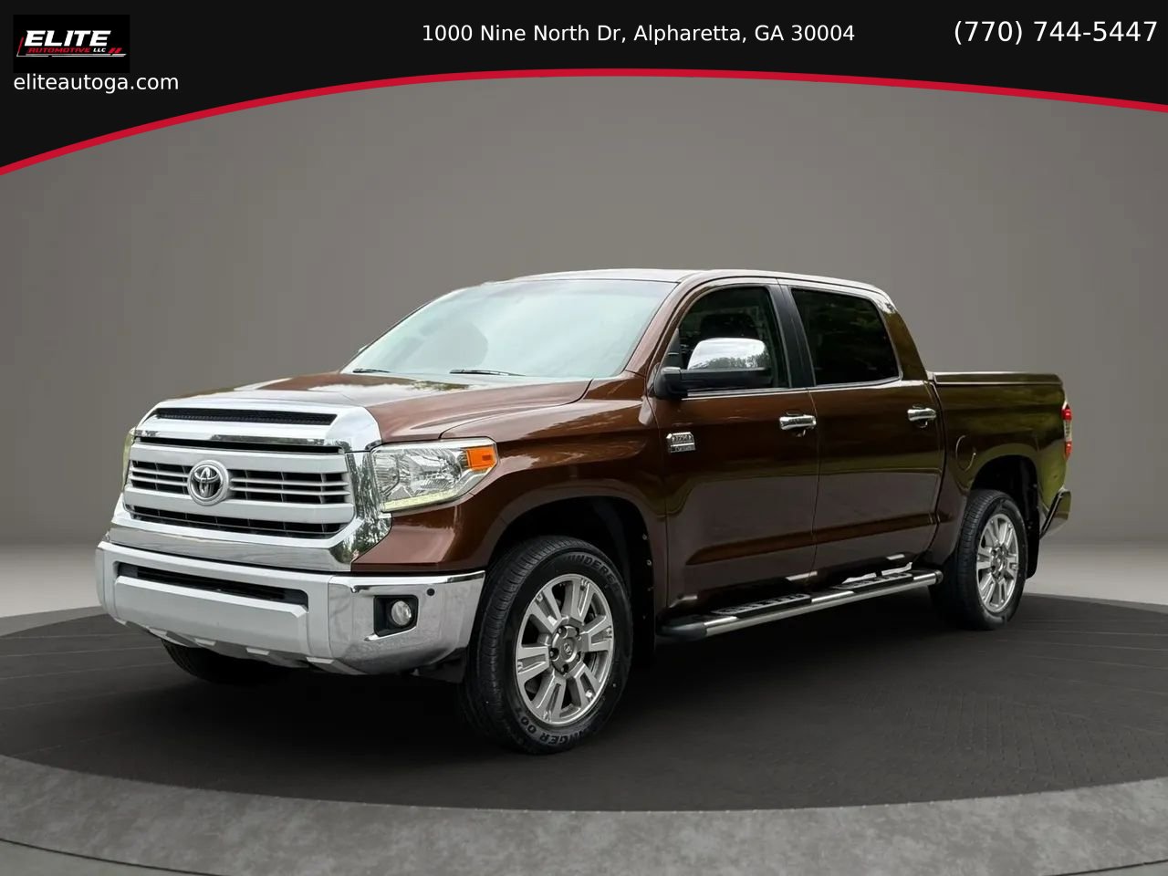 Used 2015 Toyota Tundra 1794 Edition AWD/4WD image 1