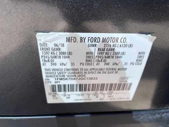 Used 2018 Ford Explorer XLT FWD image 27