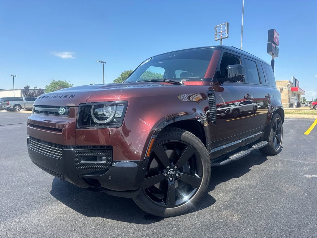 Used 2025 Land Rover Defender 110 Sedona Red Edition