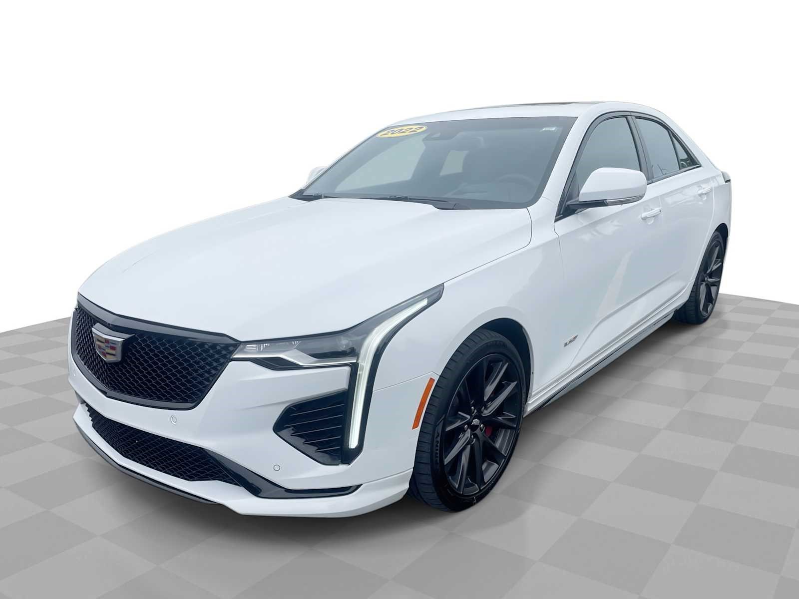 Certified 2022 Cadillac CT4 V w/ Navigation Package AWD/4WD image 1