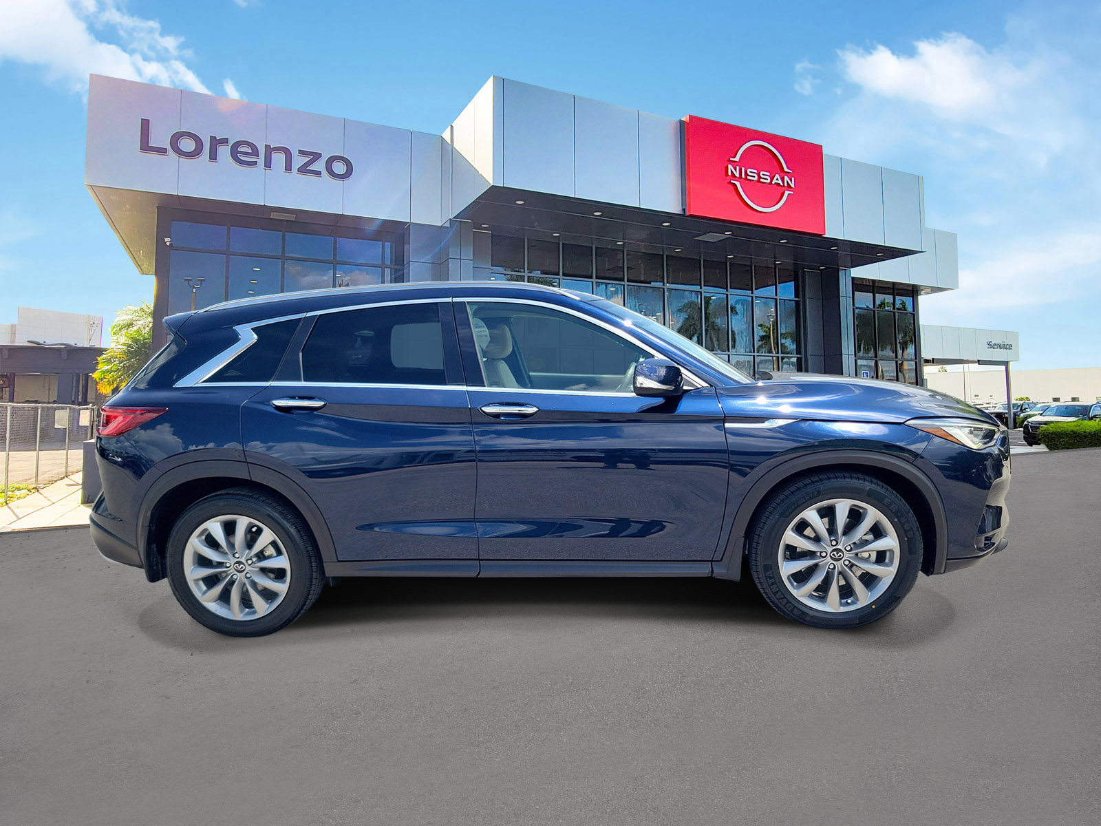Used 2022 INFINITI QX50 Luxe FWD image 4