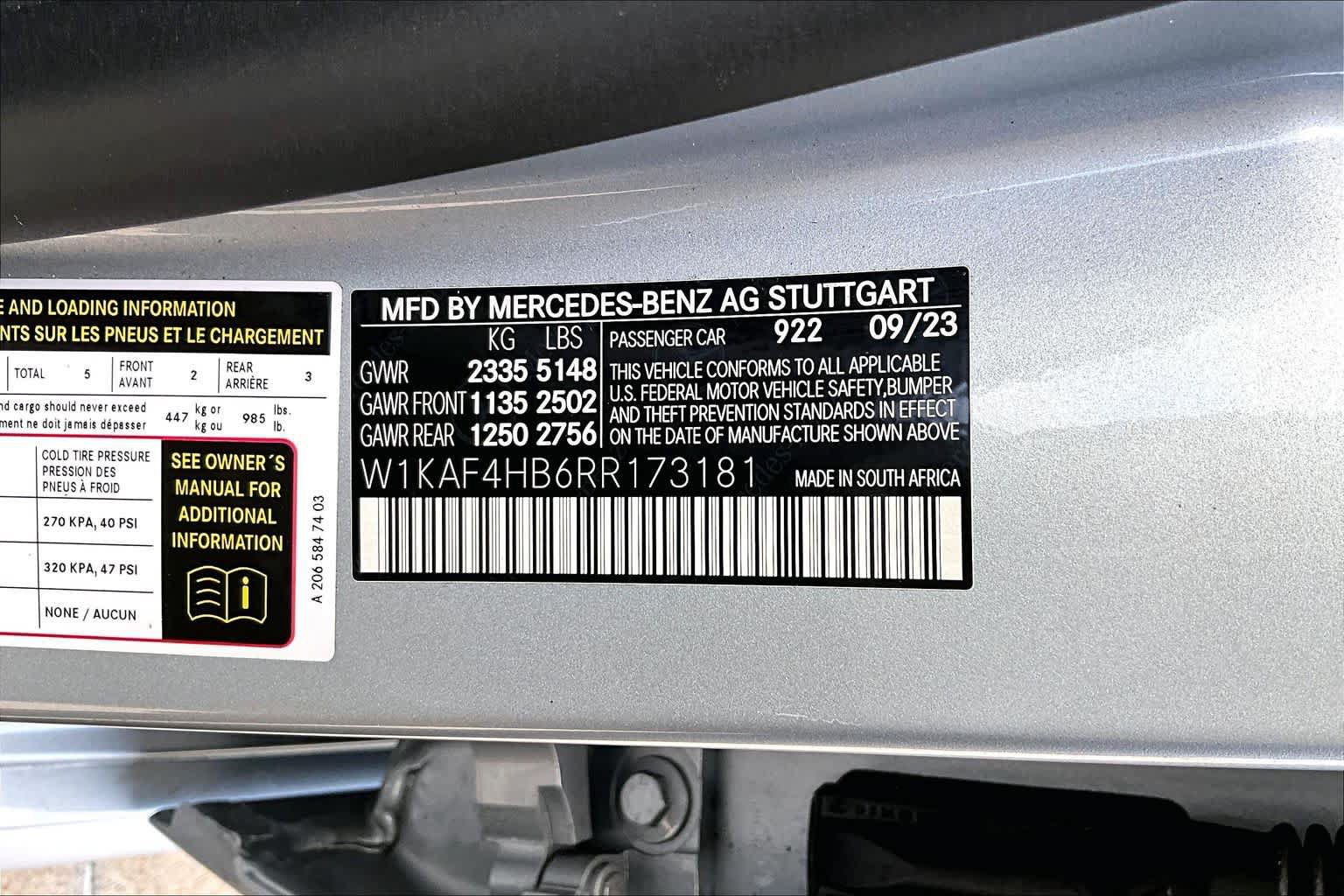 Used 2024 Mercedes-Benz C 300 4MATIC Sedan w/ AMG Line w/ Night Package image 29