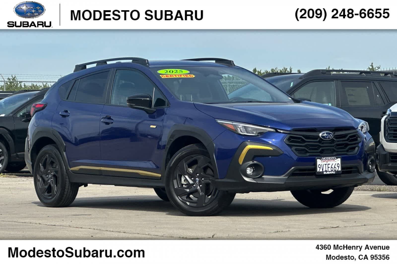 Certified 2025 Subaru Crosstrek 2.5i Sport w/ Popular Package #3A image 1