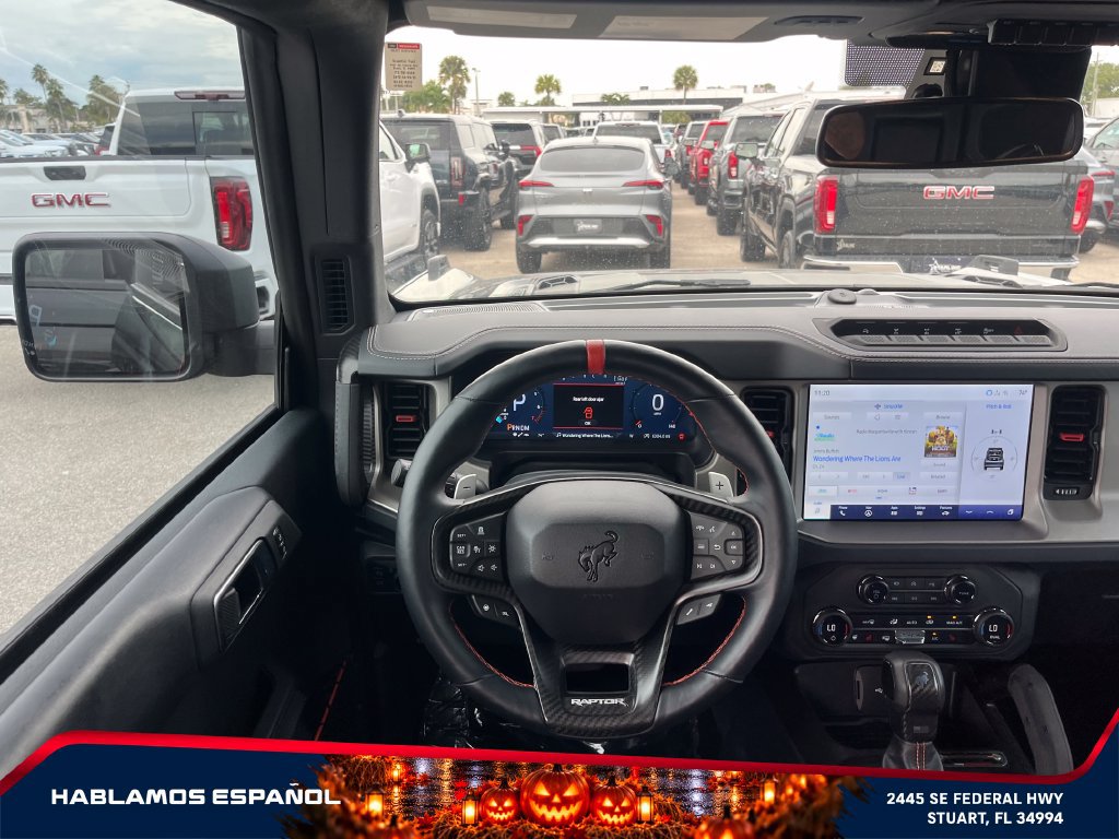 Used 2024 Ford Bronco Raptor w/ Interior Carbon Fiber Pack 6 AWD/4WD image 13