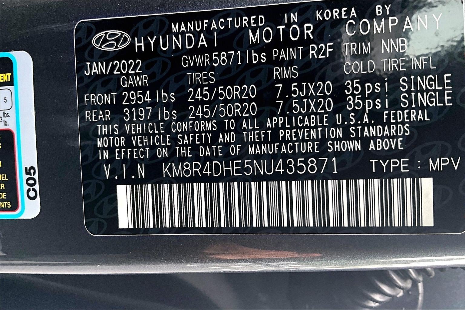 Used 2022 Hyundai Palisade SEL w/ Premium Package AWD/4WD image 29