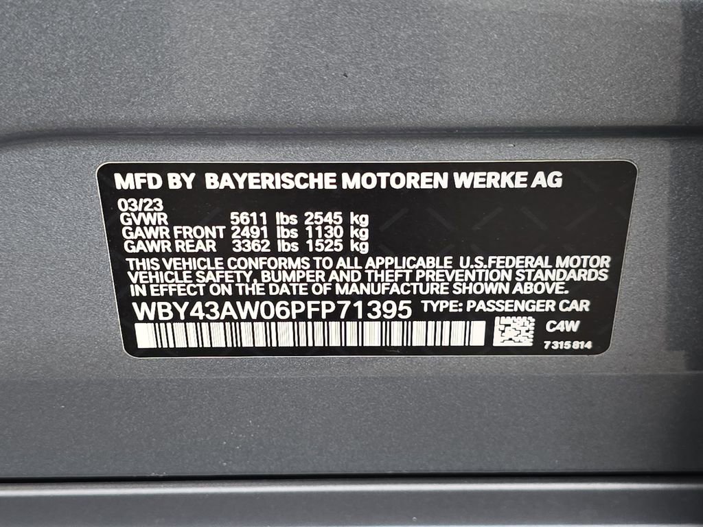 Used 2023 BMW i4 eDrive35 w/ Parking Assistance Package RWD image 34