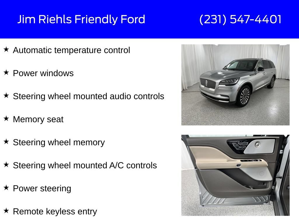 Used 2023 Lincoln Aviator Reserve w/ Equipment Group 201A AWD/4WD image 24