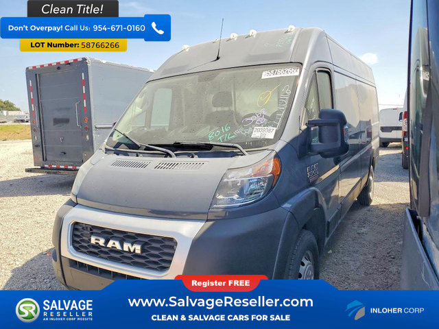 Used 2020 RAM ProMaster 3500