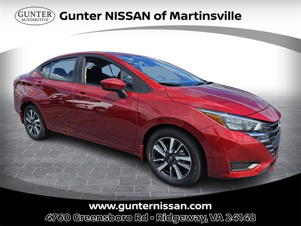 New 2025 Nissan Versa SV w/ Trunk Package