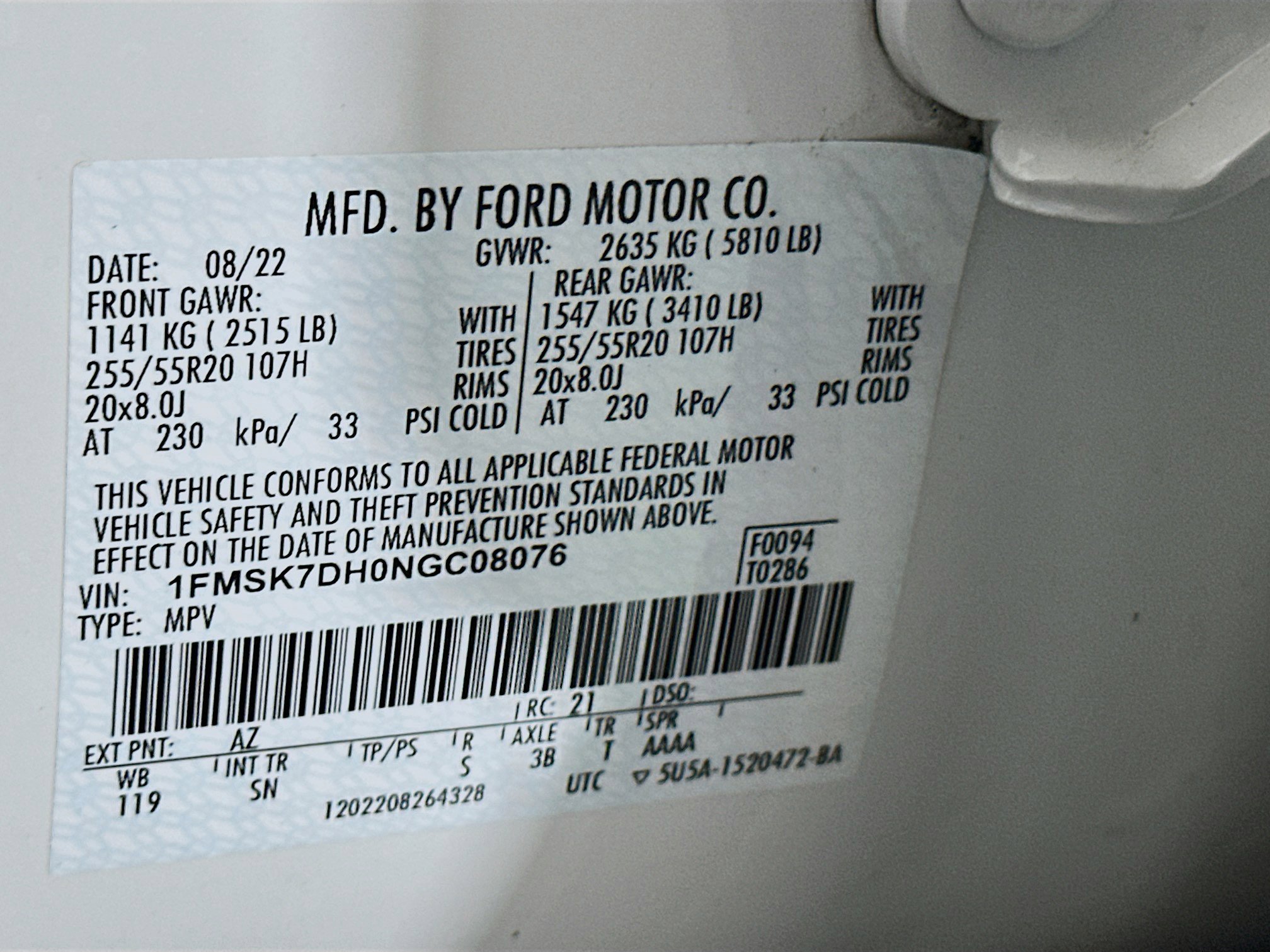 Used 2022 Ford Explorer XLT w/ Equipment Group 202A image 12