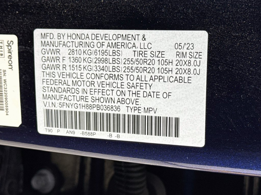 Used 2023 Honda Pilot Elite image 34