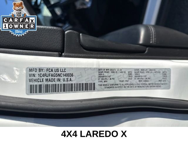 Used 2022 Jeep Grand Cherokee Laredo X image 30