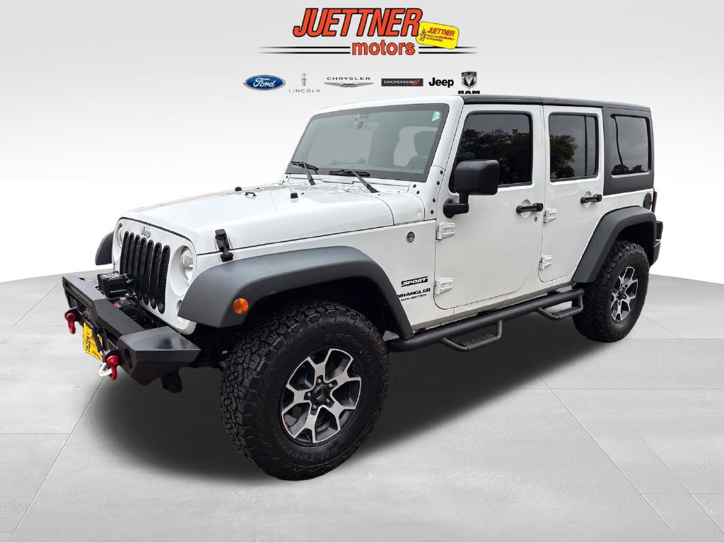 Used 2017 Jeep Wrangler Unlimited Sport w/ Quick Order Package 24S AWD/4WD 360° Tour
