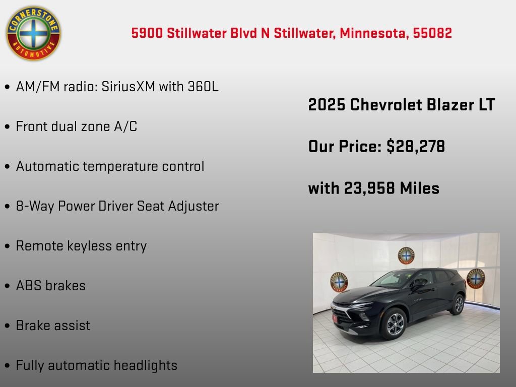 Used 2025 Chevrolet Blazer LT AWD/4WD image 10