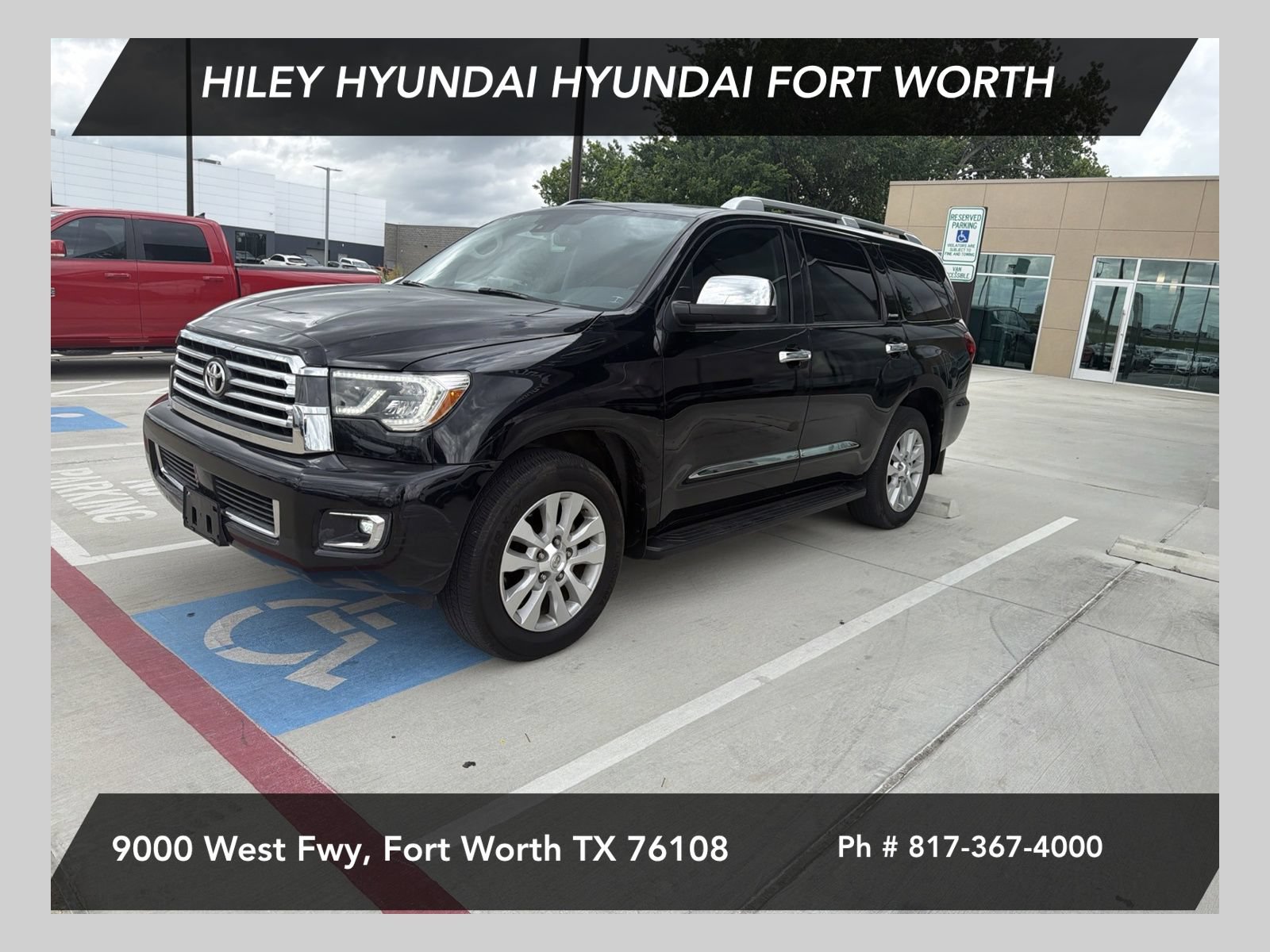 Used 2019 Toyota Sequoia Platinum RWD image 1