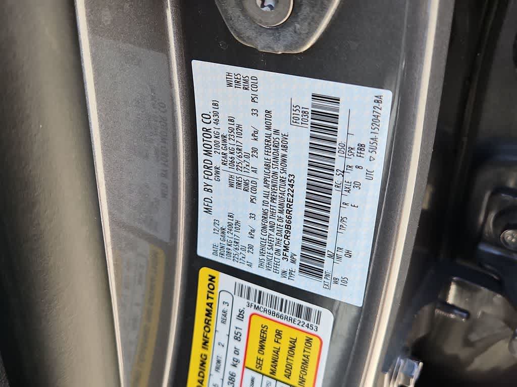 Used 2024 Ford Bronco Sport Big Bend w/ Convenience Package AWD/4WD image 25