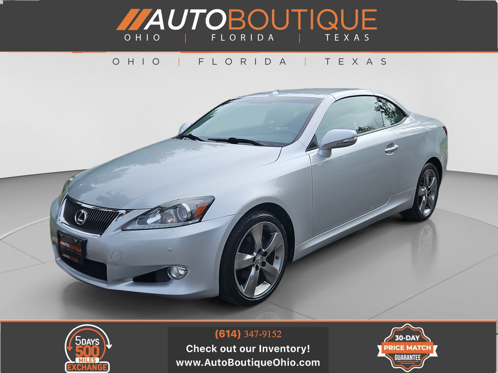 Used 2011 Lexus IS 250C w/ Luxury Pkg