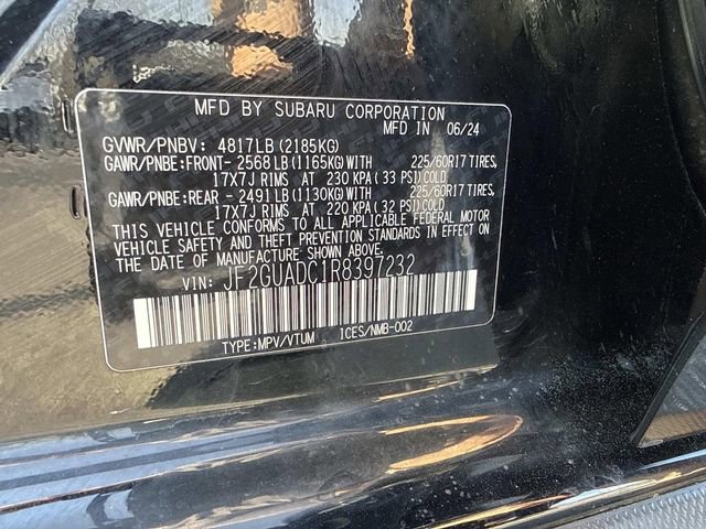 Used 2024 Subaru Crosstrek 2.0i Premium image 29