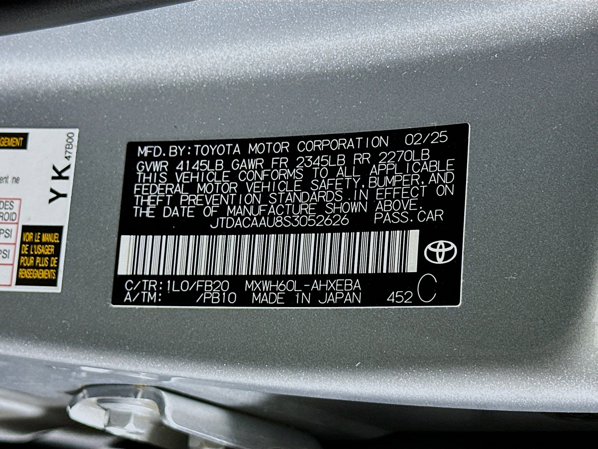 Used 2025 Toyota Prius LE image 12