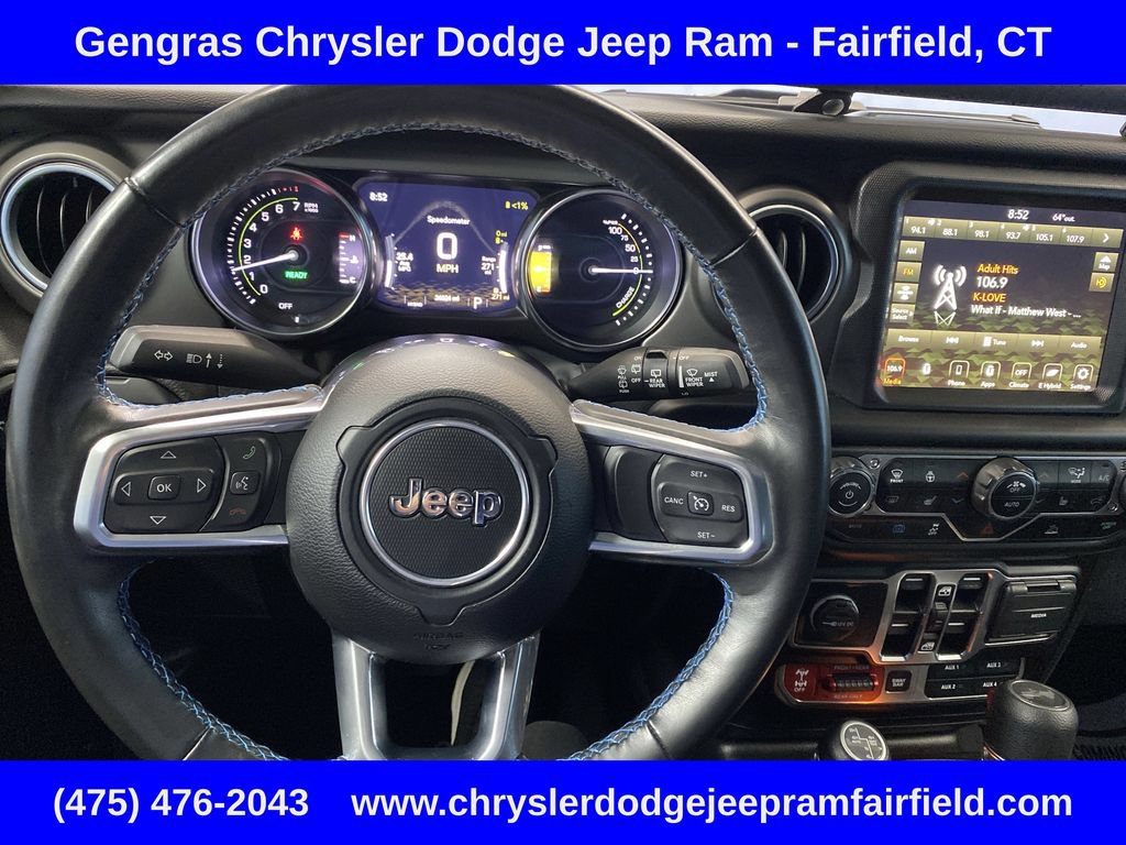 Used 2022 Jeep Wrangler Unlimited Rubicon 4xe w/ Cold Weather Group AWD/4WD image 19