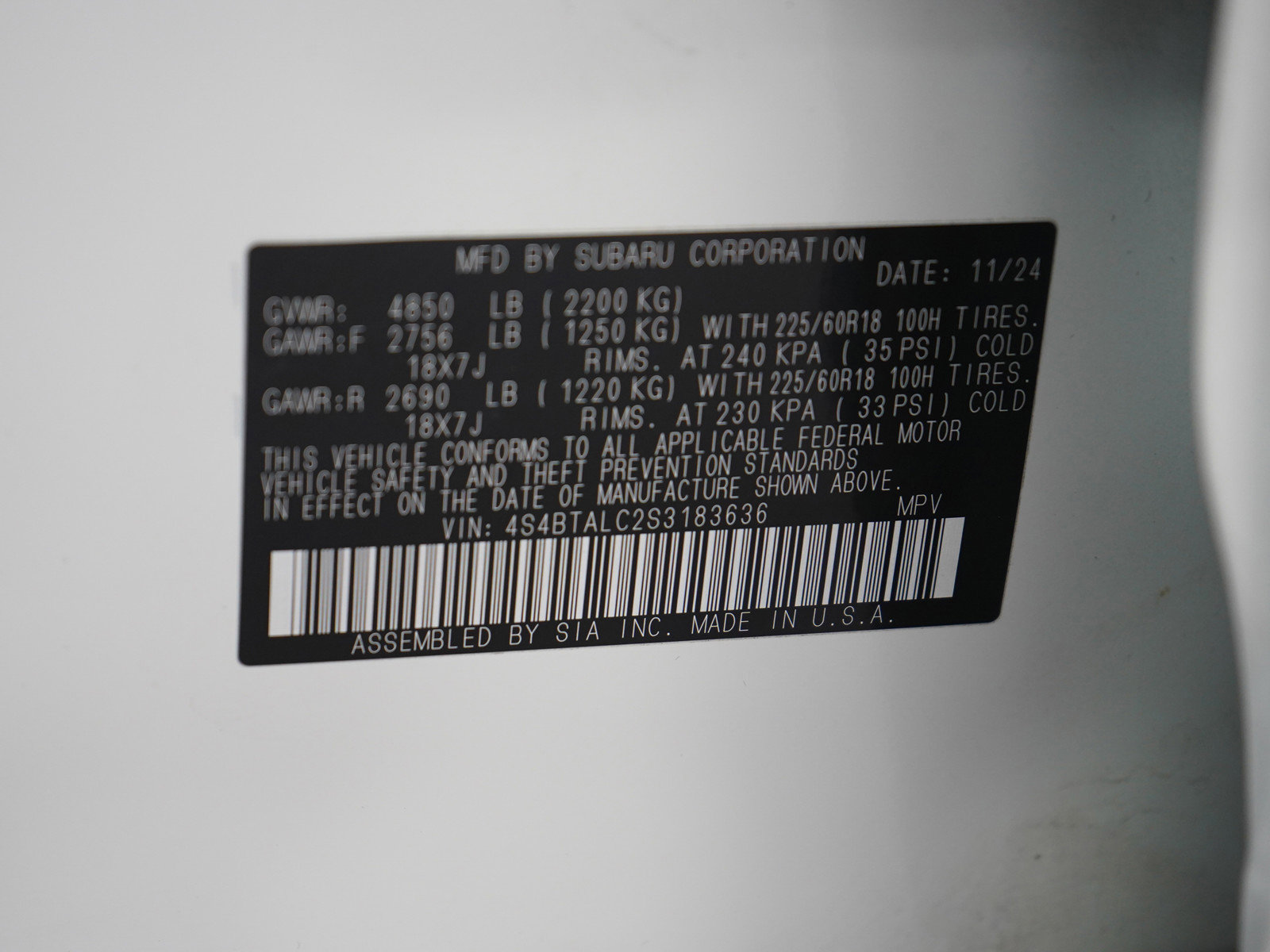 Used 2025 Subaru Outback Onyx Edition image 28