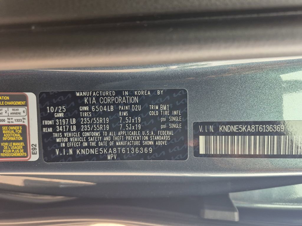 New 2026 Kia Carnival SX image 27