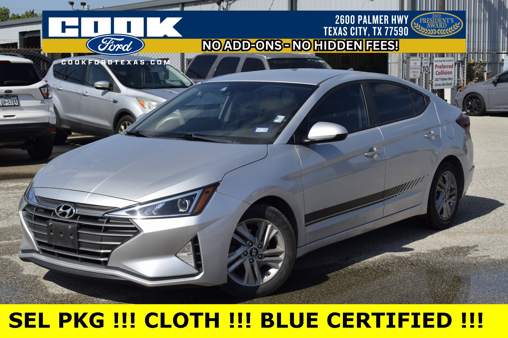 Used 2019 Hyundai Elantra SEL