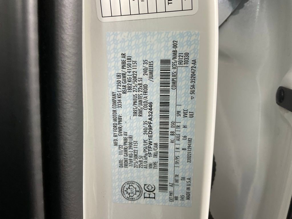 Certified 2023 Ford F150 Limited image 27