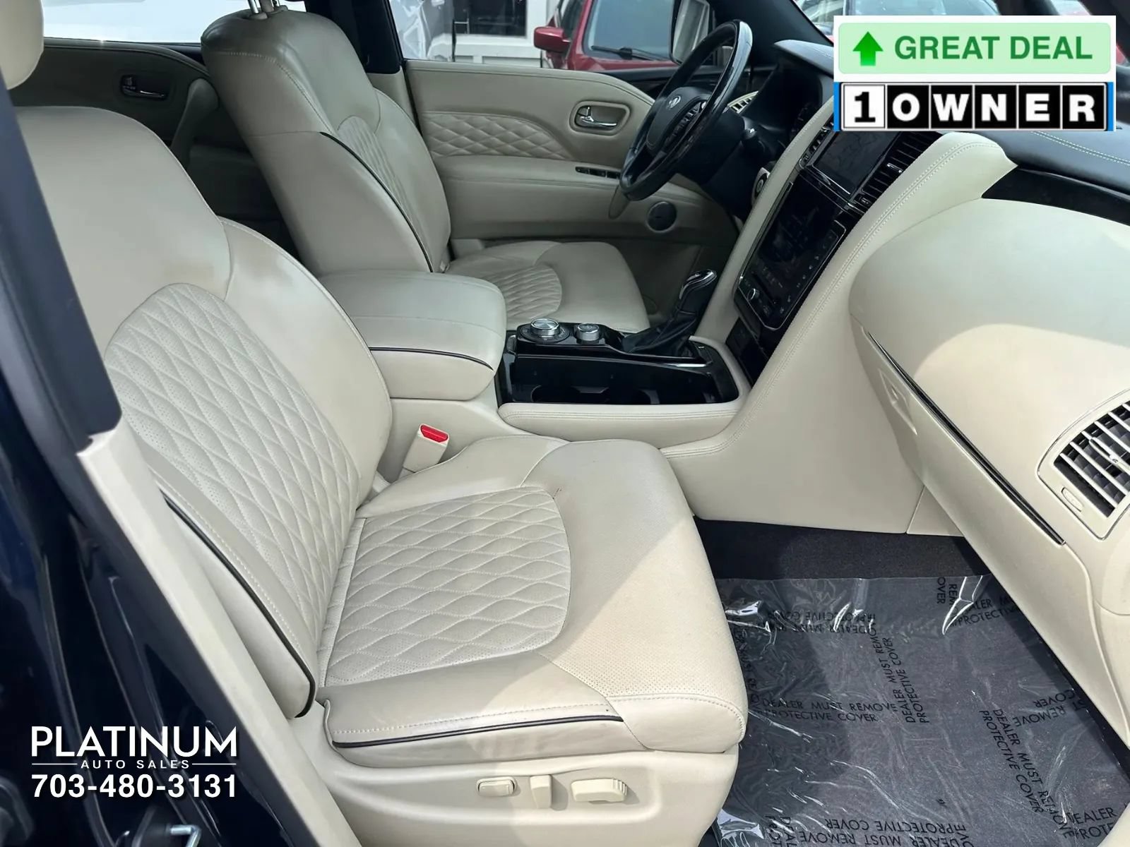 Used 2021 INFINITI QX80 Sensory w/ All-Season Package AWD/4WD image 15