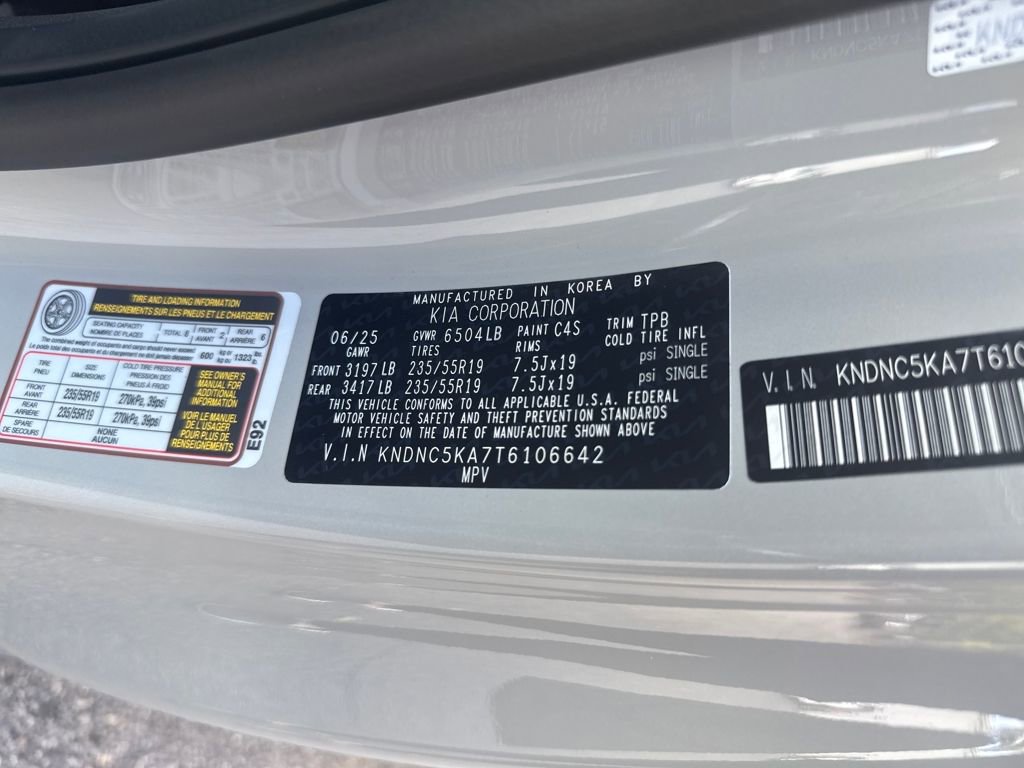 New 2026 Kia Carnival EX image 45