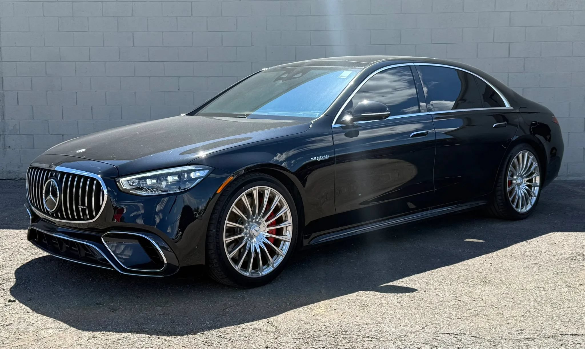 Used 2024 Mercedes-Benz S 63 AMG S w/ Carbon Fiber Exterior Package