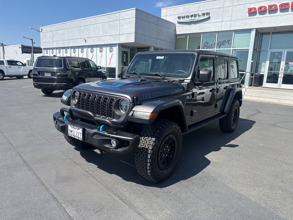 Used 2023 Jeep Wrangler Unlimited Rubicon 4xe AWD/4WD image 3