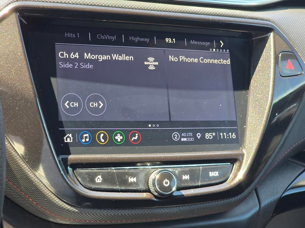Used 2021 Chevrolet TrailBlazer RS w/ Technology Package FWD image 19
