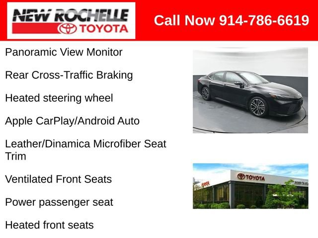 Certified 2025 Toyota Camry XLE w/ Premium Plus Package image 17