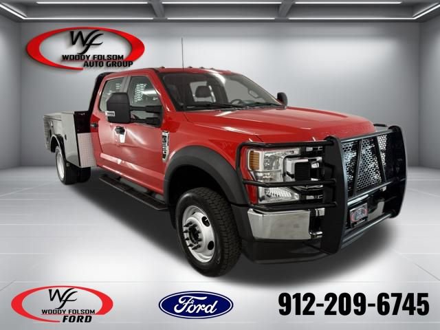 Used 2022 Ford F550 4x4 Crew Cab Super Duty w/ Power Equipment Group image 3