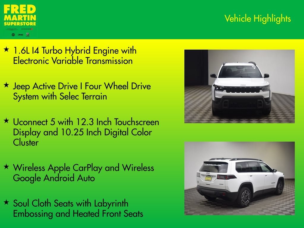 New 2026 Jeep Cherokee Laredo AWD/4WD image 8