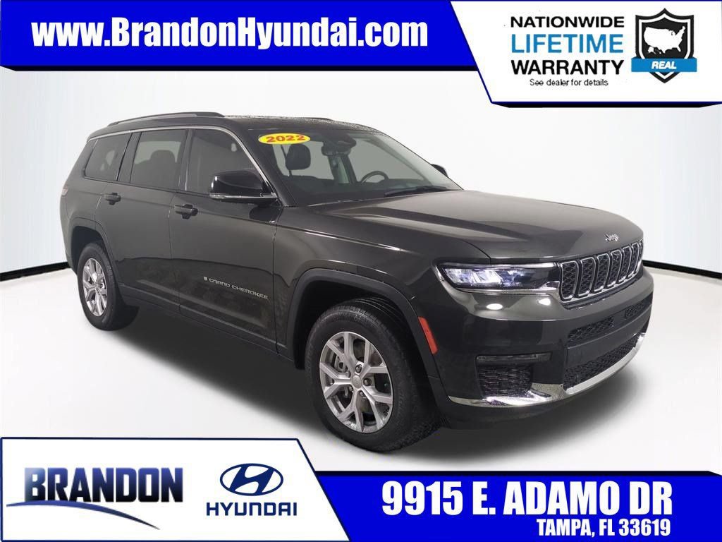 Used 2022 Jeep Grand Cherokee L Limited w/ Luxury Tech Group II AWD/4WD image 1