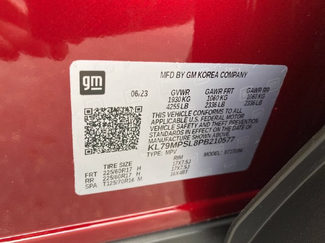 Certified 2023 Chevrolet TrailBlazer LT w/ Convenience Package FWD image 25