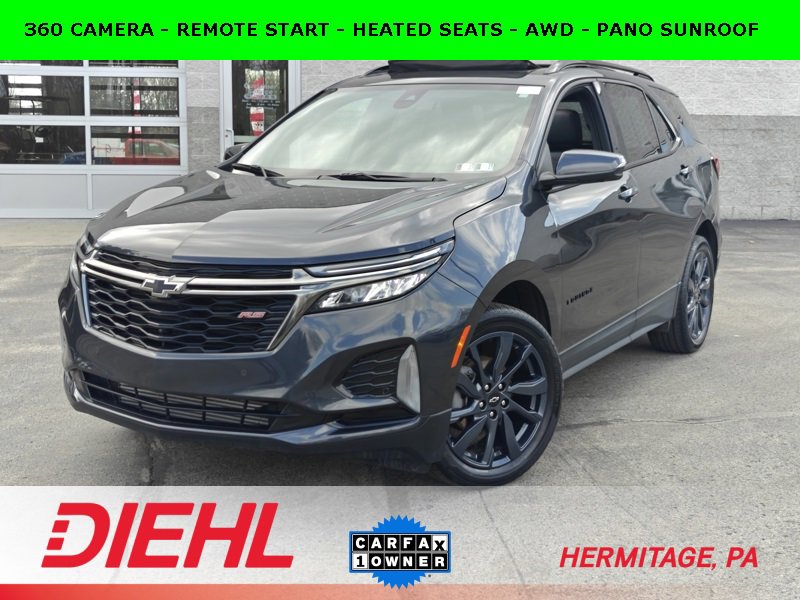 Used 2022 Chevrolet Equinox RS w/ RS Leather Package