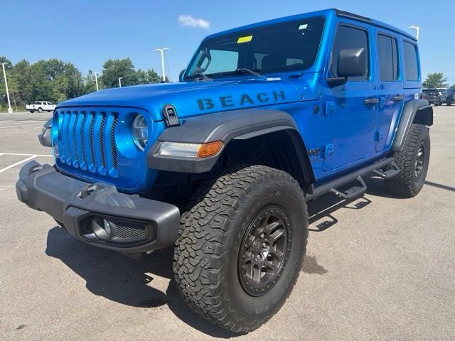 Used 2022 Jeep Wrangler Unlimited Sport w/ Xtreme Recon 35" Tire Package AWD/4WD video 2