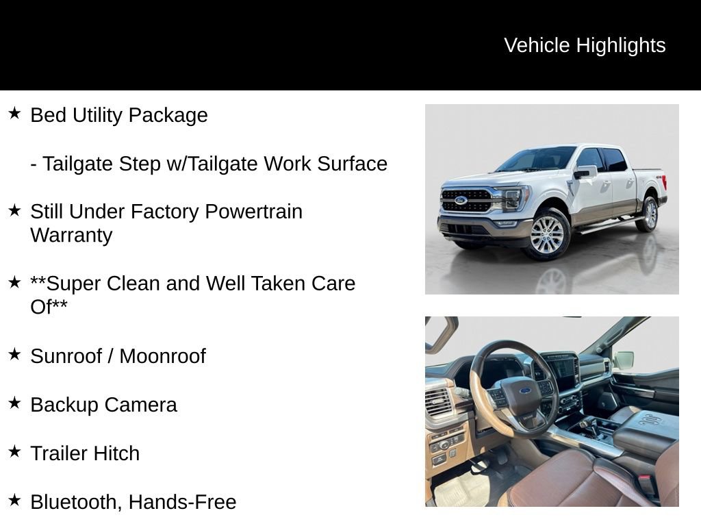 Used 2023 Ford F150 King Ranch w/ Equipment Group 601A High AWD/4WD image 11
