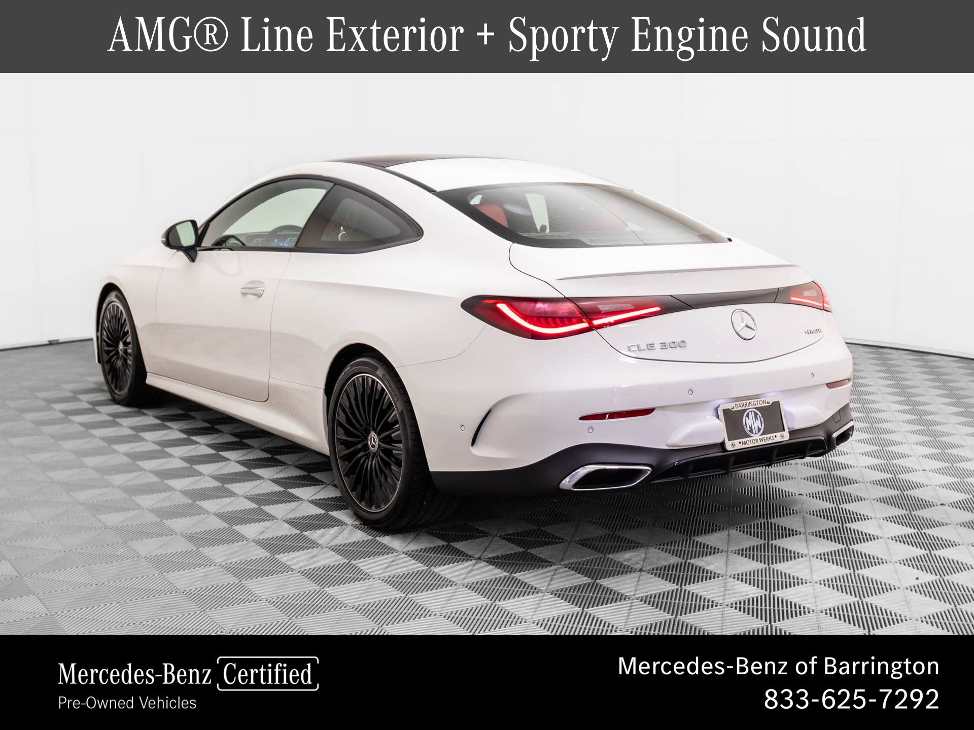 Certified 2024 Mercedes-Benz CLE 300 4MATIC Coupe video 3