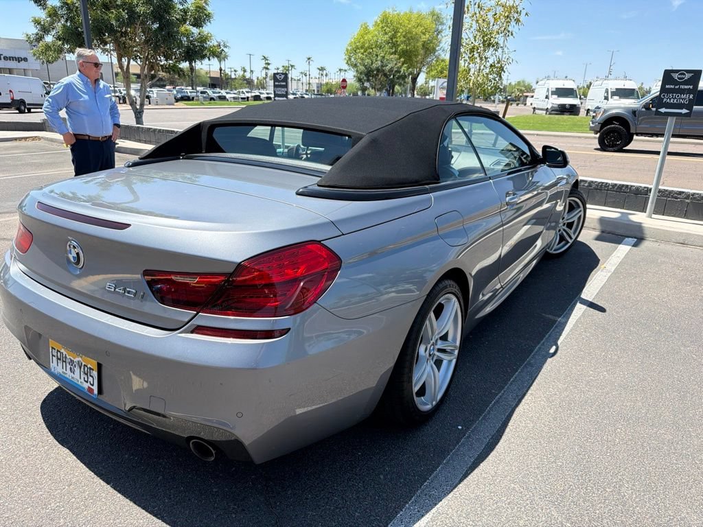 Used 2017 BMW 640i xDrive Convertible AWD/4WD image 3
